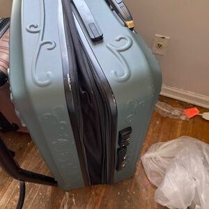 Stylish Green Suitcase